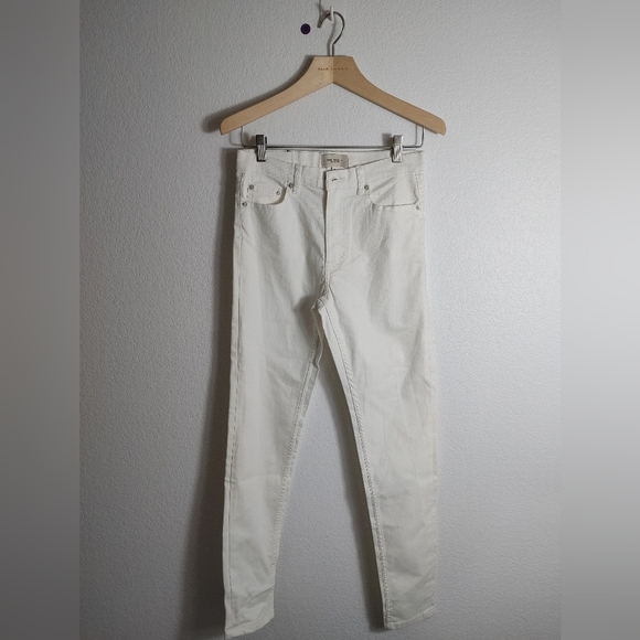 French Connection Size 6 White Ankle Jeans - Picture 2 of 7